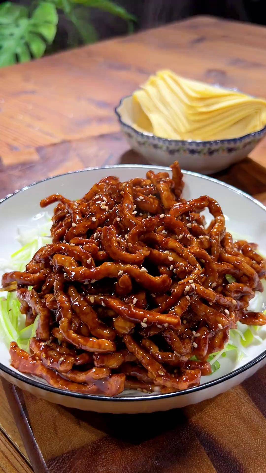 京酱肉丝的家常做法简单